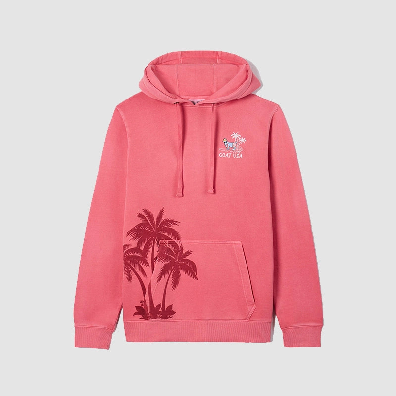 Goat USA Summer Surf Hoodie Hoodie unisex front product view | Dash Racegear — Goat USA Summer Surf Hoodie – Ultimate Chillwear