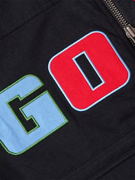 Golf Wang Airborne Jacket Jacket unisex detail view 3 | Dash Racegear — 2026 unisex Golf Wang black Airborne jacket, lightweight streetwear layer for everyday wear.