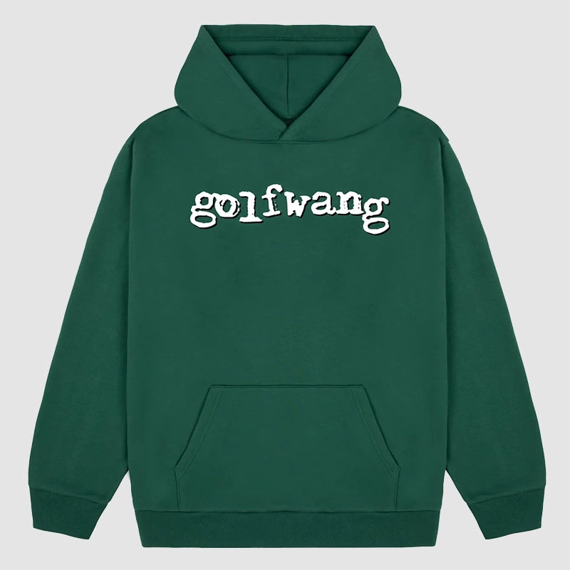 Golf Wang Disorder Hoodie Hoodie unisex front product view | Dash Racegear — Golf Wang Disorder Hoodie with Bold Graphic Print