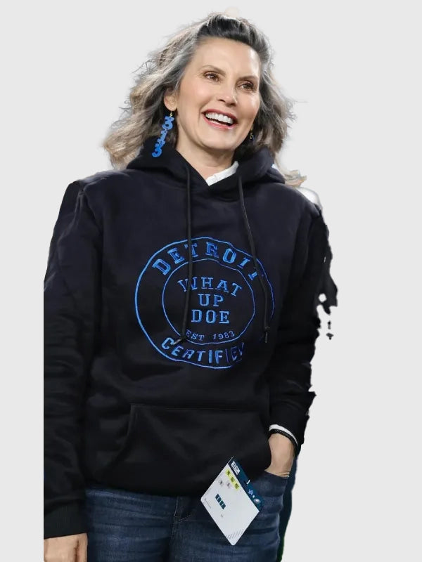 Gretchen Whitmer Detroit Certified Hoodie Hoodie unisex detail view 3 | Dash Racegear — Detroit Certified Hoodie – Premium Gretchen Whitmer Fan Gear