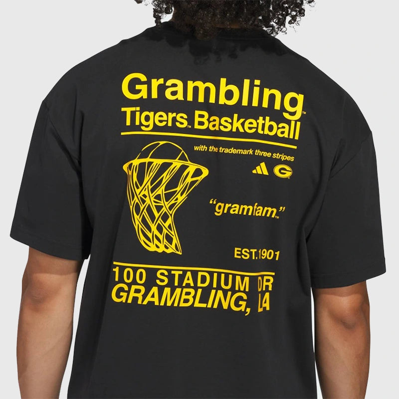 Grambling State Tigers Chapter Basketball T-Shirt Shirt unisex detail view 4 | Dash Racegear — Grambling State University Tigers Basketball Shirt