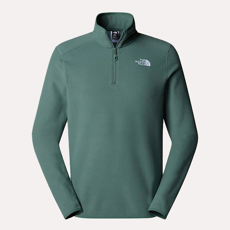 The North Face Glacier 1/4-Zip Fleece Jacket Jacket unisex detail view 8 | Dash Racegear — Cozy Zip-Up – North Face Glacier Lightweight Fleece