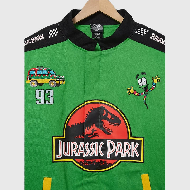 Jurassic Park Jeep Racing Jacket Jacket unisex detail view 3 | Dash Racegear — Jurassic Park Jeep Motorsport Racing Jacket