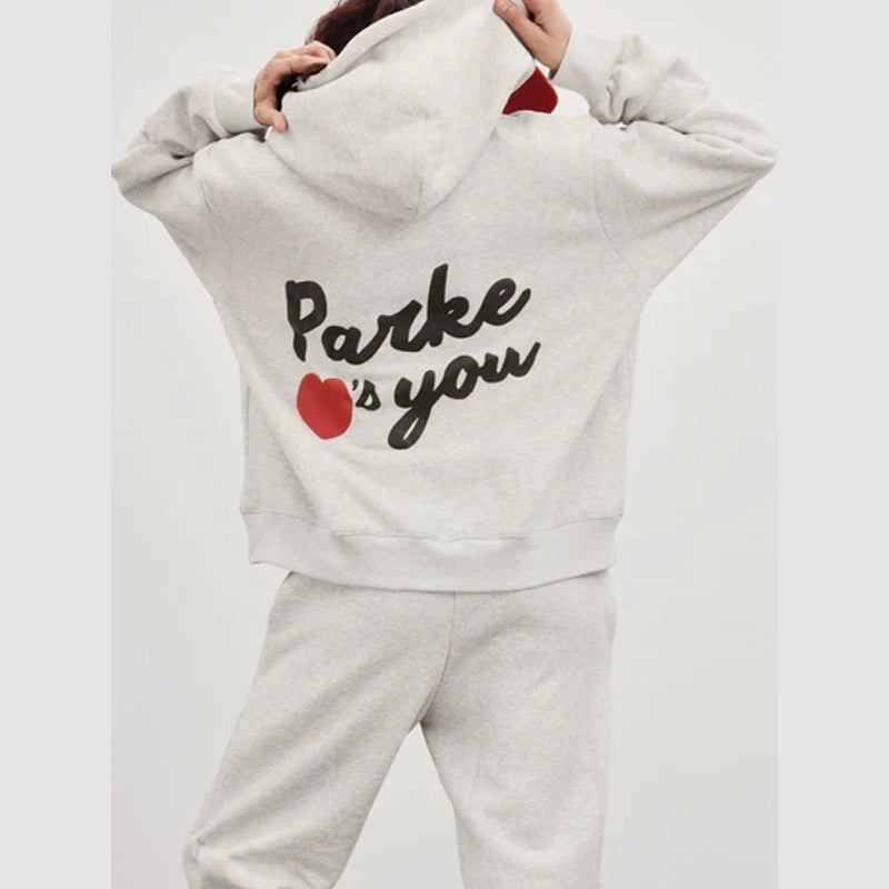 Parke Loves You Hoodie Hoodie unisex detail view 4 | Dash Racegear — Soft and Warm Parke Loves You Hoodie – Casual Wear