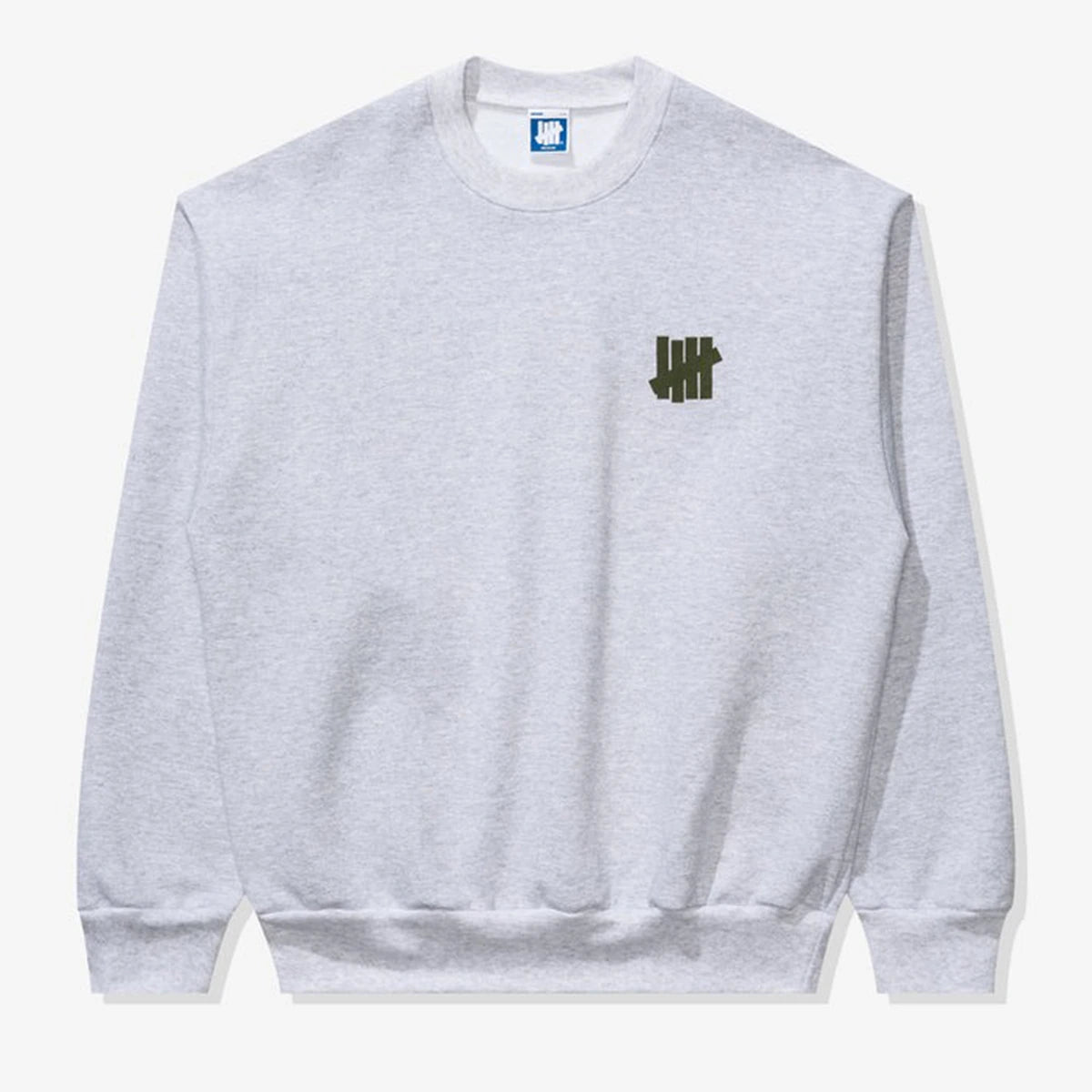 Undefeated Stencil Crewneck Fashion Apparel unisex front product view | Dash Racegear — Undefeated Stencil Crewneck – Streetwear Essential
