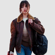 Hurry Up Tomorrow 2025 Jenna Ortega Leather Jacket Leather Jacket unisex detail view 3 | Dash Racegear — Hurry Up Tomorrow 2025 Jacket – Leather Style by Jenna Ortega