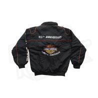 Harley Davidson Unisex Embroidered Racing Jacket | Dash Racegear