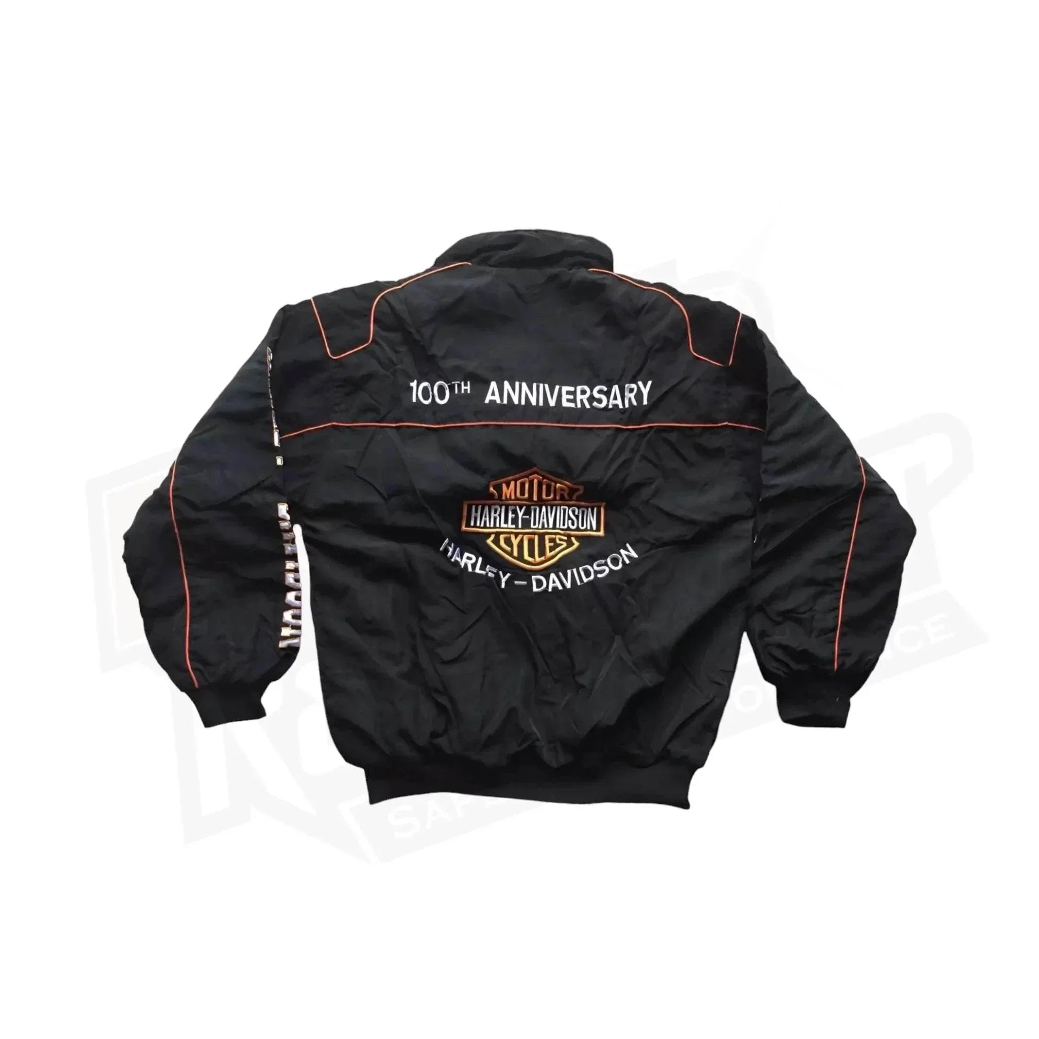 Harley Davidson Unisex Embroidered Racing Jacket DASH RACEGEAR