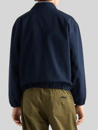 Harry Styles Prada Cotton Jacket Jacket unisex detail view 3 | Dash Racegear — Harry Styles navy Prada zipper jacket with clean lines, great for casual outfits and fashion lovers.