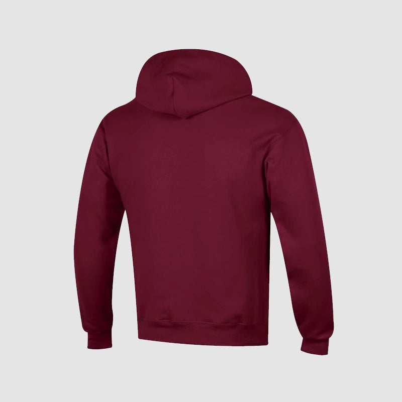 Harvard Crimson Hoodie Hoodie unisex detail view 3 | Dash Racegear — Harvard logo hoodie in crimson