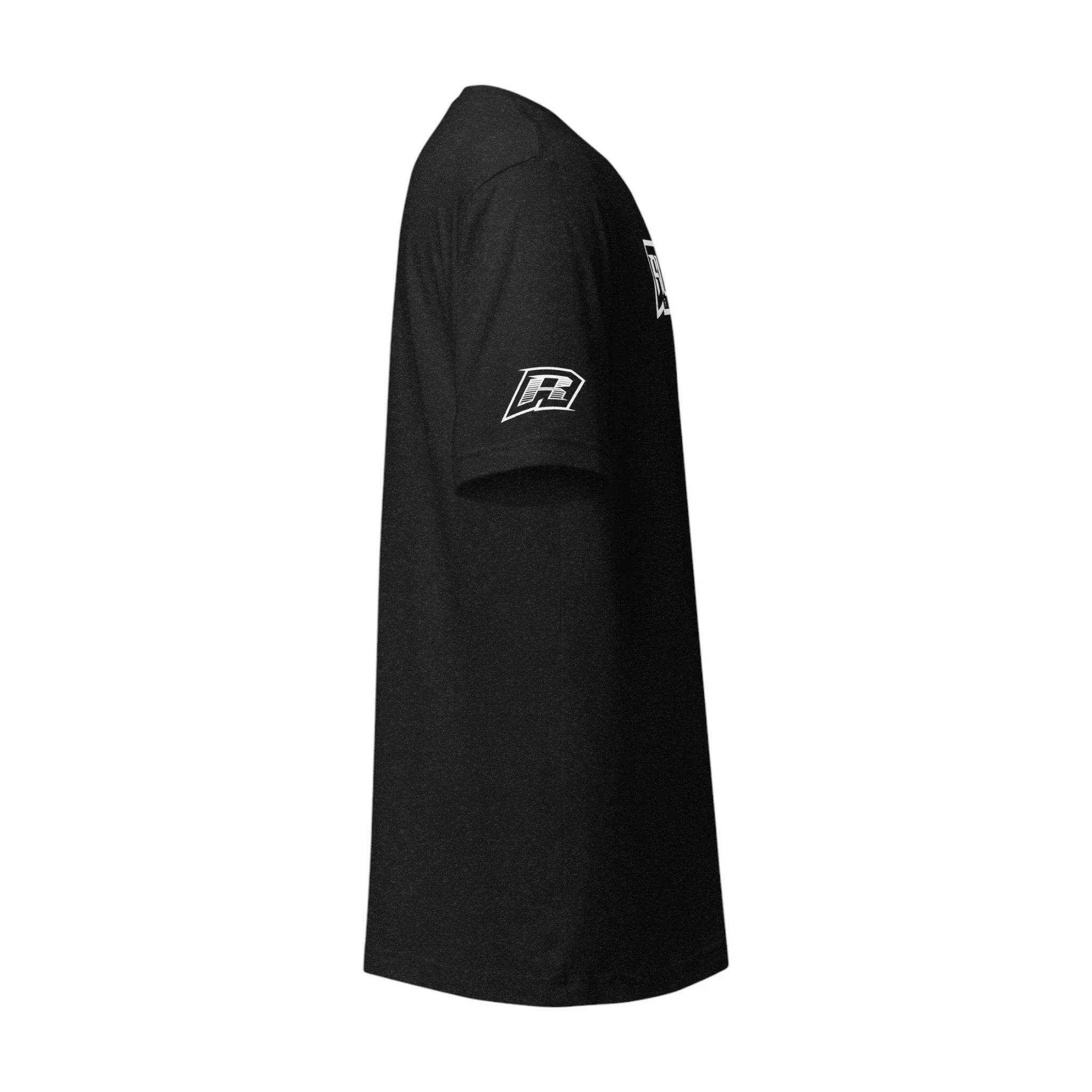 Heather Tee with White Rush Logo