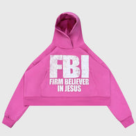 Heaven on Earth FBI Hoodie Hoodie unisex front product view | Dash Racegear — FBI Print Hoodie – Heaven on Earth Edition