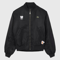 Lacoste x Olympic Heritage Seoul 1988 Bomber Jacket Bomber Jacket unisex detail view 4 | Dash Racegear — Lacoste x Olympics 1988 Bomber Jacket – Vintage Fashion Appeal