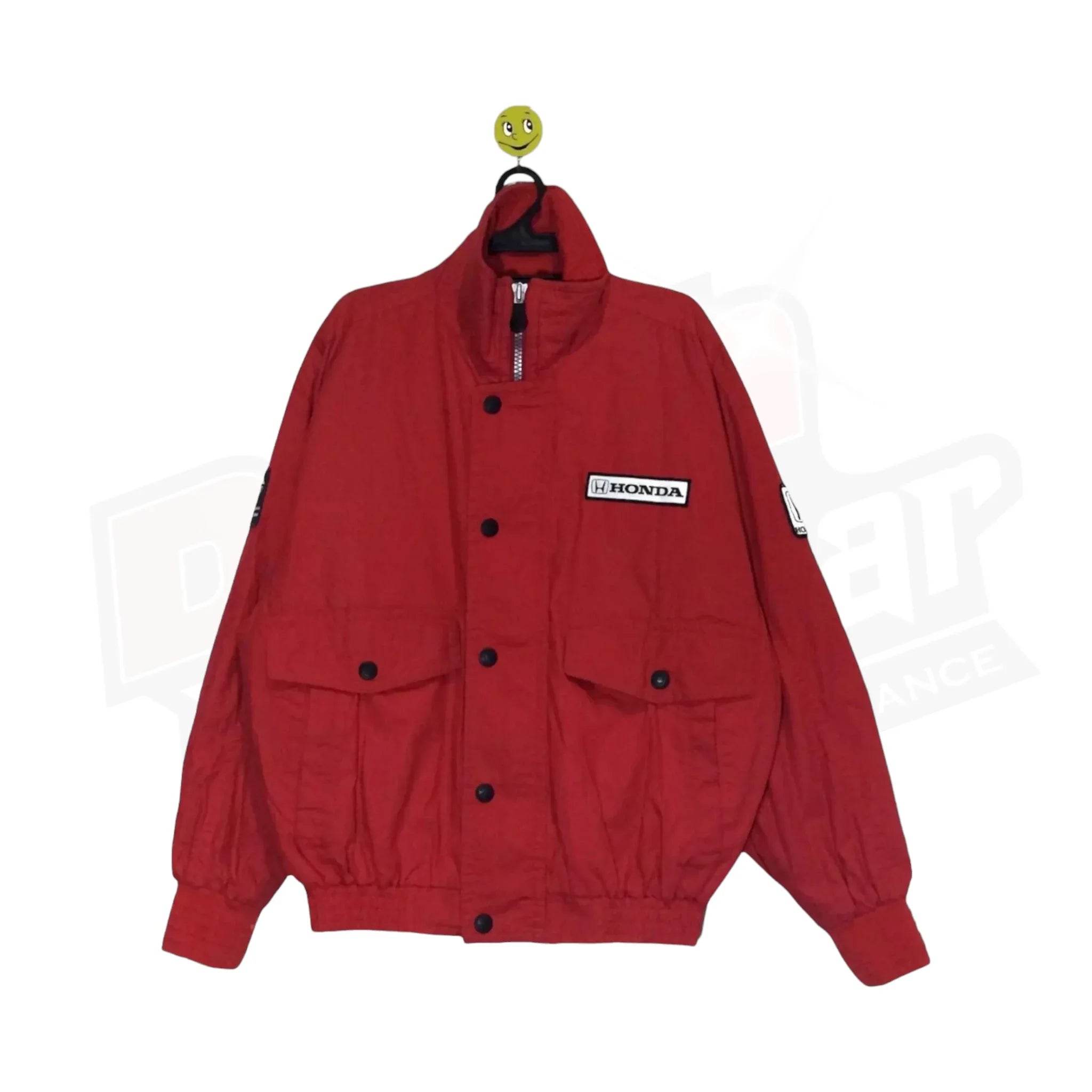 Honda Grand-Prix Vintage Racing Embroidered F1 Team Jacket - Dash Racegear Store