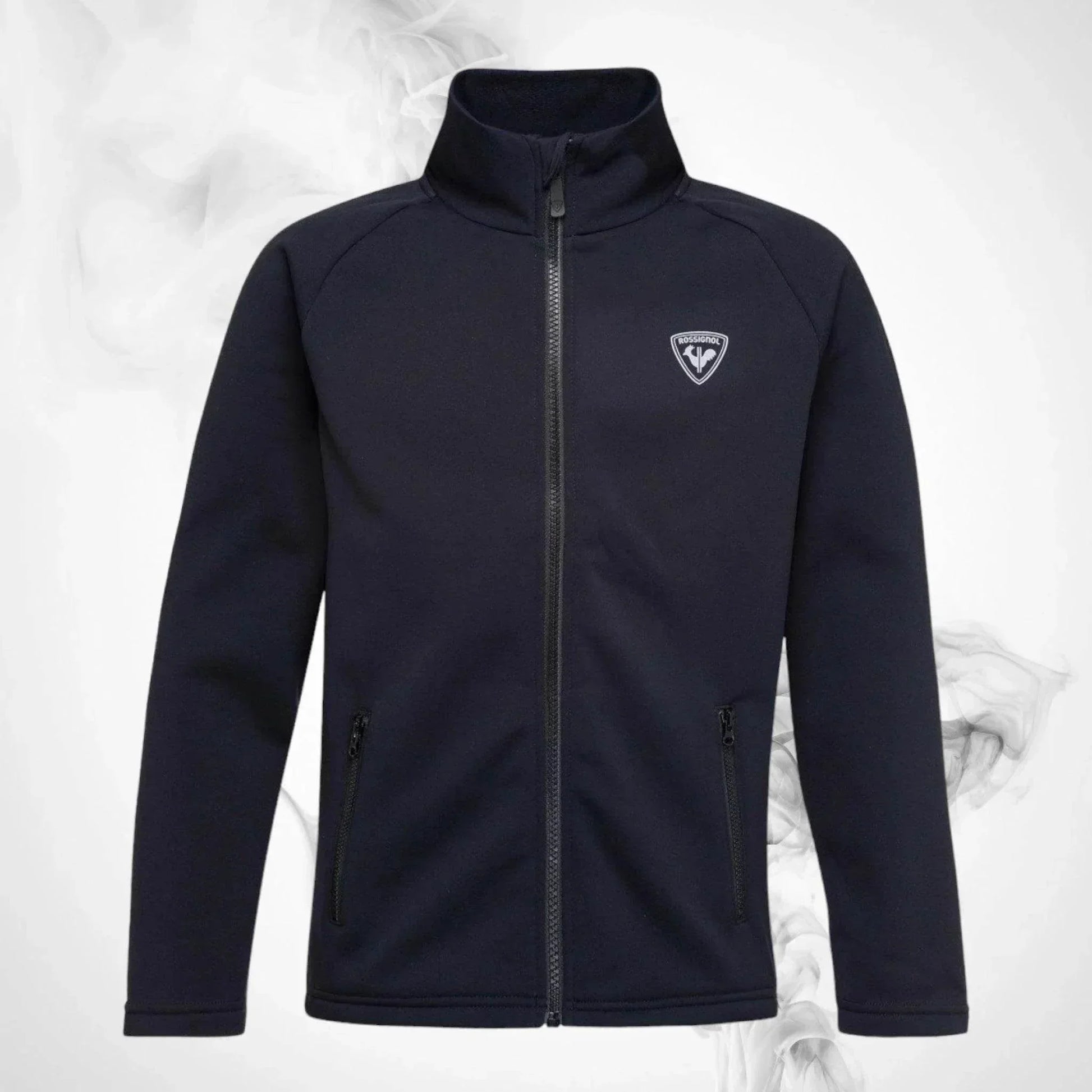 Ski Hoodie ROSSIGNOL Boy Fz Clim Black - 2020/21 | Dash Racegear
