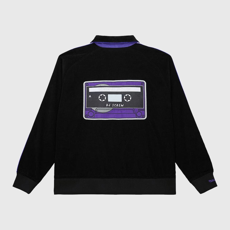 Houston Astros Mitchell & Ness x DJ Screw Corduroy Jacket Jacket unisex detail view 3 | Dash Racegear — Mitchell & Ness x DJ Screw Houston Astros Corduroy Throwback Jacket