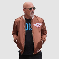 Howie Mandel America’s Got Talent Brown Jacket Jacket unisex detail view 4 | Dash Racegear — Brown jacket worn by Howie Mandel AGT