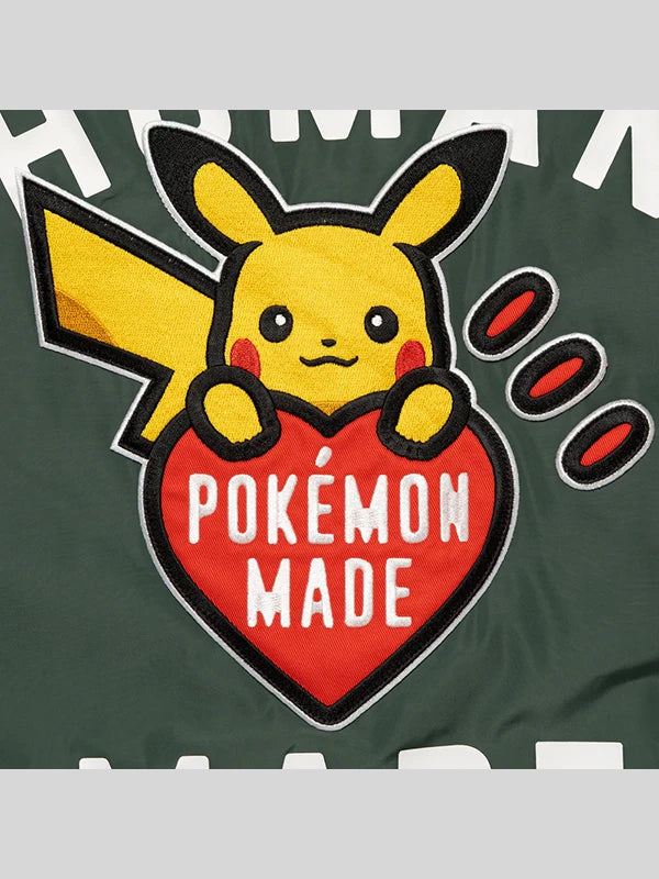 Human Made x Pokemon Coach Jacket Jacket unisex detail view 6 | Dash Racegear — Collector’s edition Pokémon x Human Made jacket in iconic coach fit