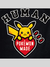 Human Made x Pokemon Varsity Jacket Varsity Jacket unisex detail view 4 | Dash Racegear — Iconic Pokémon x Human Made letterman jacket for collectors
