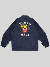 Human Made x Pokemon Coach Jacket Jacket unisex detail view 2 | Dash Racegear — Playful Pokémon meets Human Made in a sleek coach jacket aesthetic