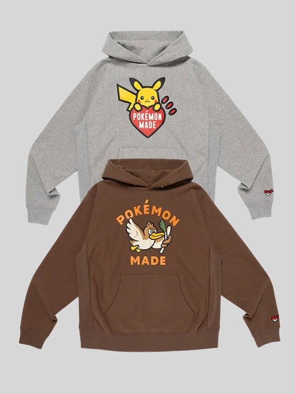 Human Made x Pokemon Hoodie Hoodie unisex front product view | Dash Racegear — Graphic hoodie blending Human Made craftsmanship and Pokémon fun