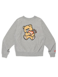 Human Made x Undercover Sweatshirt Sweatshirt unisex front product view | Dash Racegear — Human Made x Undercover Heavyweight Sweatshirt – Iconic Collab Graphic