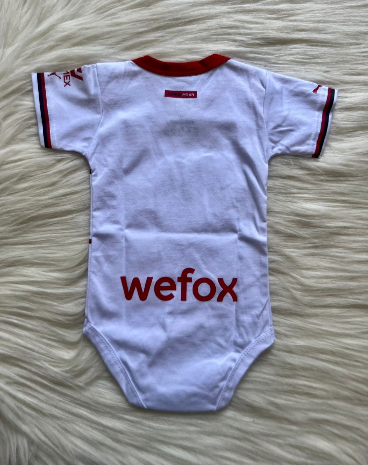 AC Milan 1st Away jersey Rossoneri 22/23 Bianca - baby & toddler shirt image 2