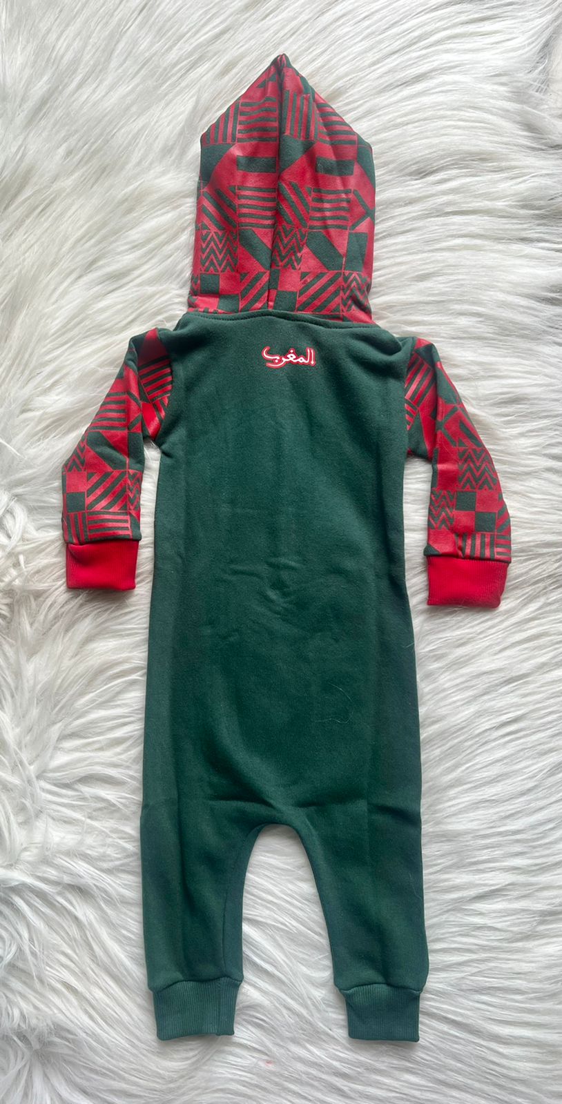 Morocco Puma Jacket Limited Edition baby Anorak Morocco Home onesie - baby & toddler outfit image 2