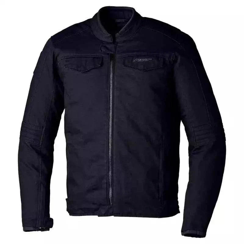 IOM TT CROSBY 2 CE MENS TEXTILE JACKET - BLACK - UK 52 / EUR 62 / INTL 4XL