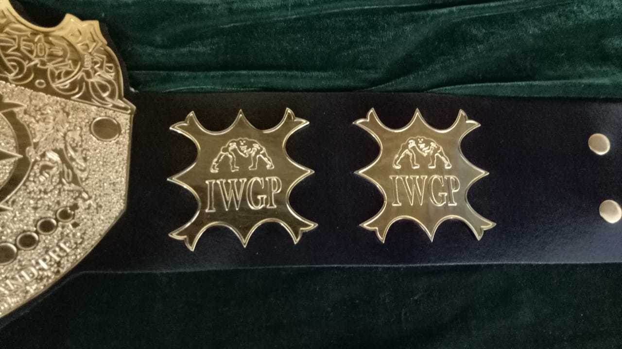 IWGP Heavyweight Wrestling Championship Leather Belt - 4 | Dash Racegear