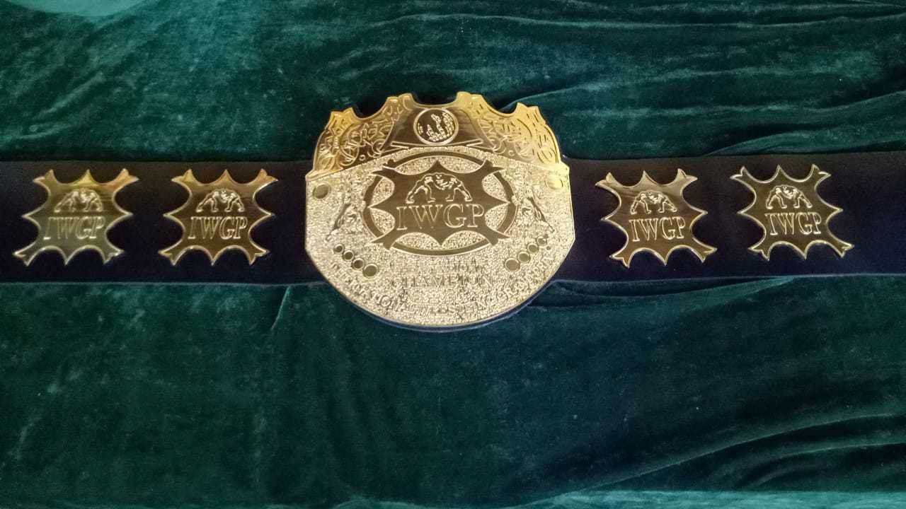 IWGP Heavyweight Wrestling Championship Leather Belt - 5 | Dash Racegear