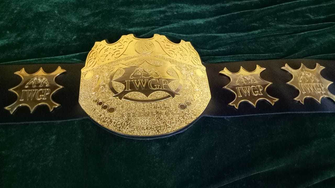 IWGP Heavyweight Wrestling Championship Leather Belt - 2 | Dash Racegear