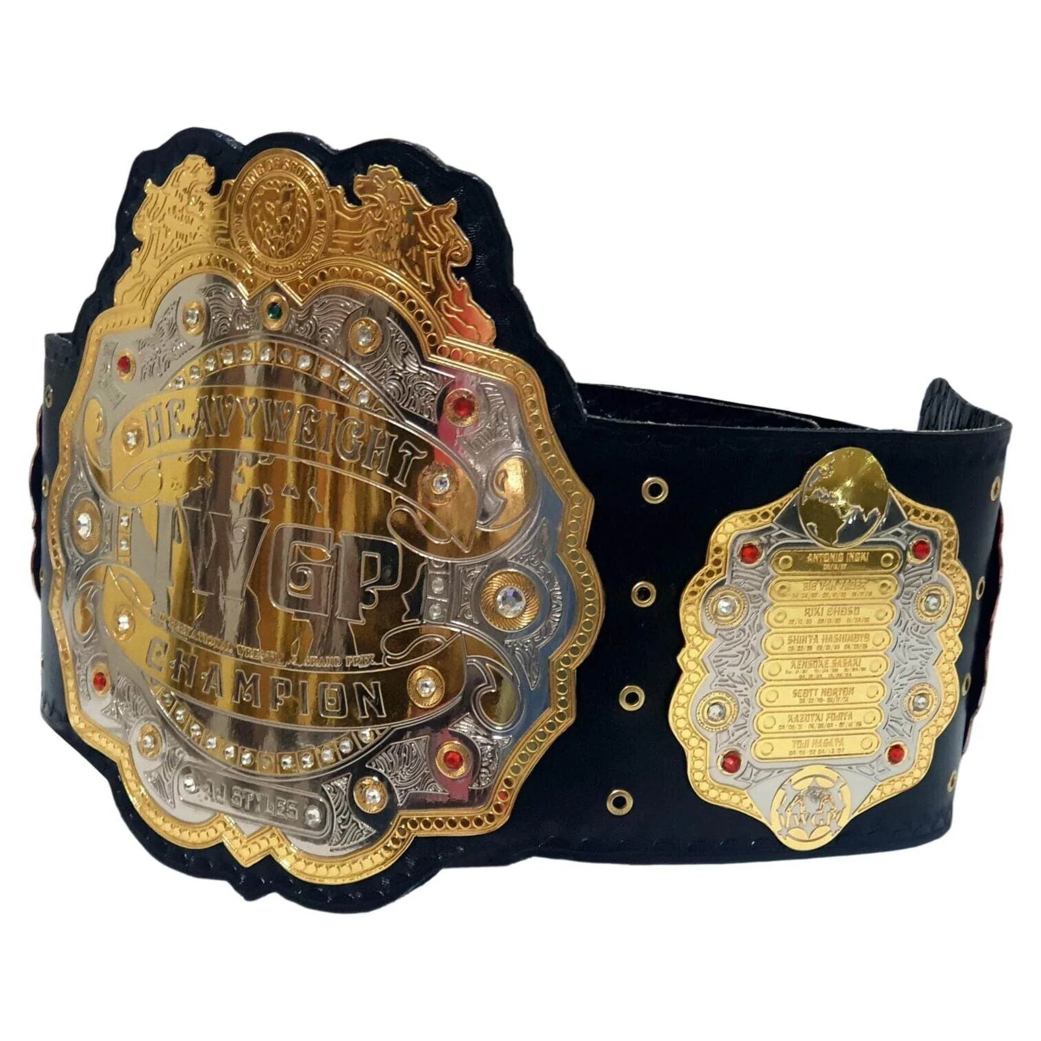 IWGP Heavyweight Wrestling Championship Inspired Title Belt - 3 | Dash Racegear