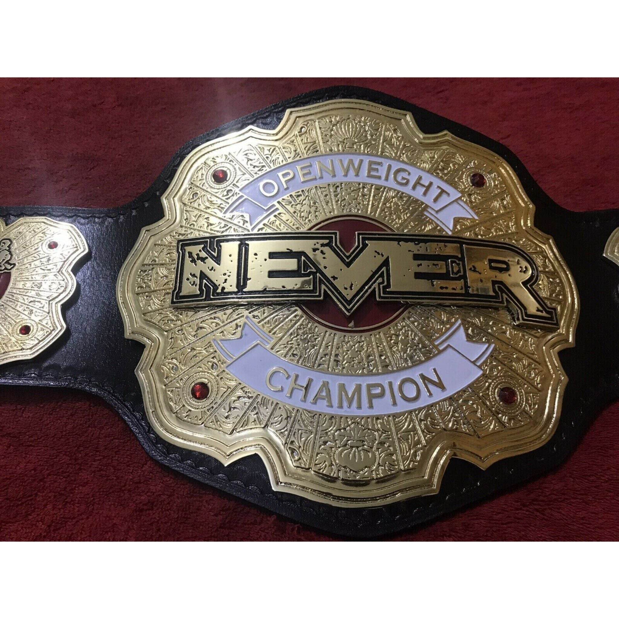 IWGP NEVER Openweight Championship Inspired Title Belt - 8 | Dash Racegear