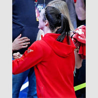 Indiana Fever Caitlin Clark Red Hoodie Hoodie unisex detail view 4 | Dash Racegear — WNBA Indiana Fever Red Hoodie – Caitlin Clark Design