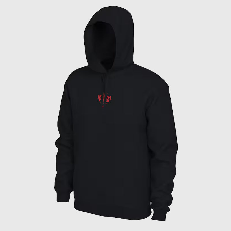 Indiana Fever Nike Black Club Hoodie Hoodie unisex detail view 2 | Dash Racegear — Indiana Fever Nike Hoodie – Blacked-Out Team Spirit