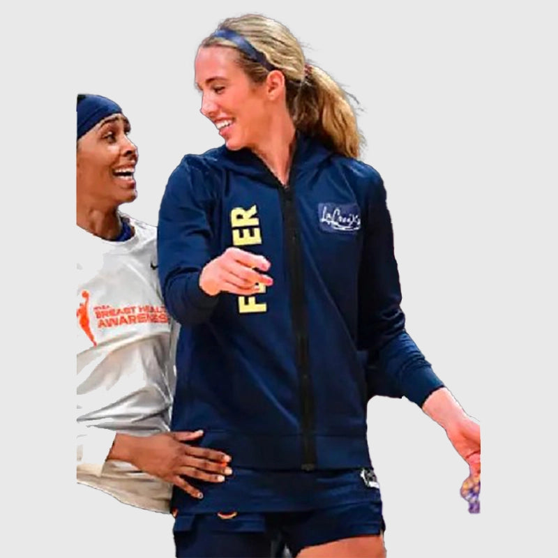 Lexie Hull Indiana Fever v Los Angeles Sparks Hoodie Hoodie unisex detail view 4 | Dash Racegear — Sparks vs Fever Lexie Hull Pullover Hoodie