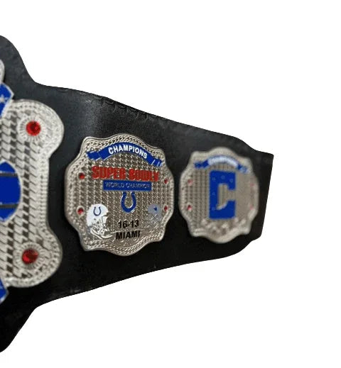 Indianapolis Colts NFL Championship Title Belt - 3 | Dash Racegear