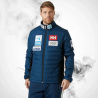 Ski Insulation Jacket Helly Hansen World Cup Insulator Jacket Ocean NSF - 2023/24 | Dash Racegear