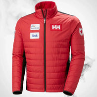 Ski Insulation Jacket Helly Hansen World Cup Insulator Jacket Red - 2023/24 | Dash Racegear