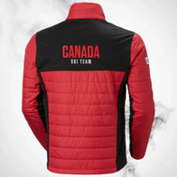 Ski Insulation Jacket Helly Hansen World Cup Insulator Jacket Red - 2023/24 | Dash Racegear
