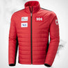 Ski Insulation Jacket Helly Hansen World Cup Insulator Jacket Red - 2023/24 - Dash Racegear Store