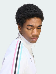 Adidas Inter Miami CF Track Jacket Jacket unisex detail view 4 | Dash Racegear — 2026 Adidas Inter Miami CF Zip Up Unisex Track Jacket in White featuring premium comfort and football-inspired everyday style.