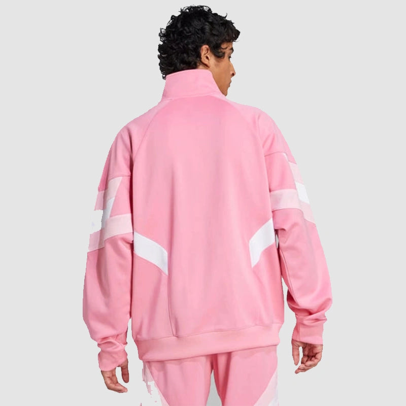 Adidas Inter Miami CF Originals Half-Zip Crew Sweatshirt Sweatshirt unisex detail view 3 | Dash Racegear — Stylish Adidas Inter Miami CF Half-Zip Crew Sweatshirt