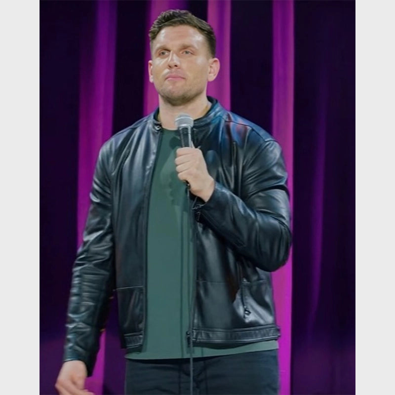 It’s Just Unfortunate Chris Distefano Jacket Jacket unisex front product view | Dash Racegear — Trendy Chris Distefano Jacket from It’s Just Unfortunate Special