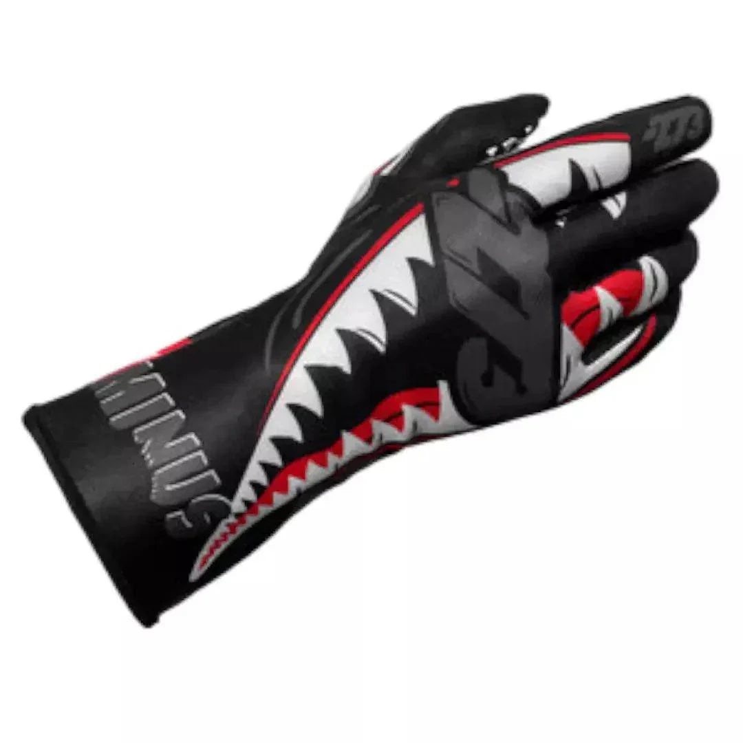 JAWS Black/White/Red/Gray | DASH RACEGEAR