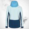 Ski Jacket Ziener Nasinah Lady Ice Morning Blue - 2023/24
