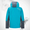 Ski Jacket Ziener Trivor Lady Padded Carribean Ombre - 2023/24