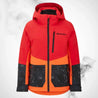 Ski Jacket Ziener Trivor Lady Padded Red Orange Pop - 2023/24 - 44