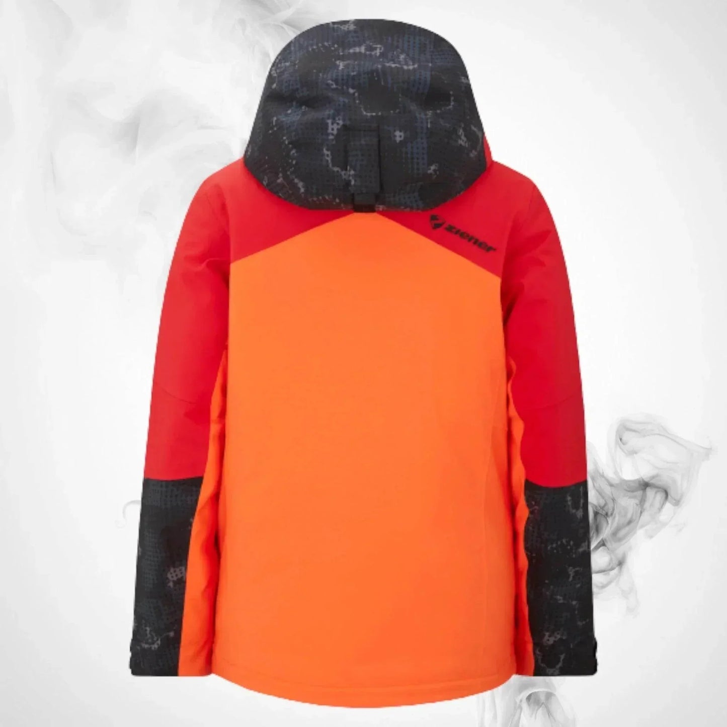 Ski Jacket Ziener Trivor Lady Padded Red Orange Pop - 2023/24 | Dash Racegear